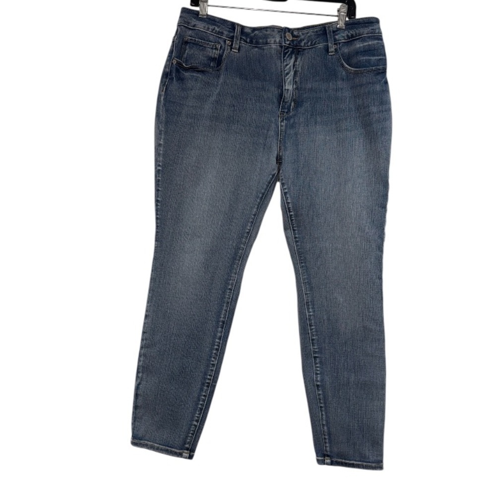 Time & Tru jeans 16 short stretch Women's Blue Skinny